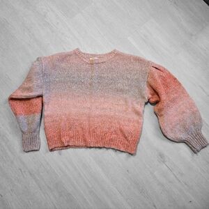 Ombre STRIPE CHUNKY SWEATER Size XS - Coastal and Comfortable